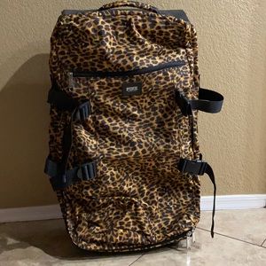 PINK by Victoria Secret Cheetah Luggage
